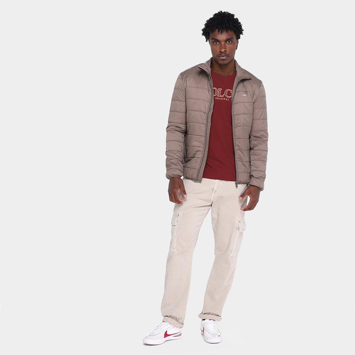 Jaqueta Colcci Matelassê Masculina - Tam: P - 3