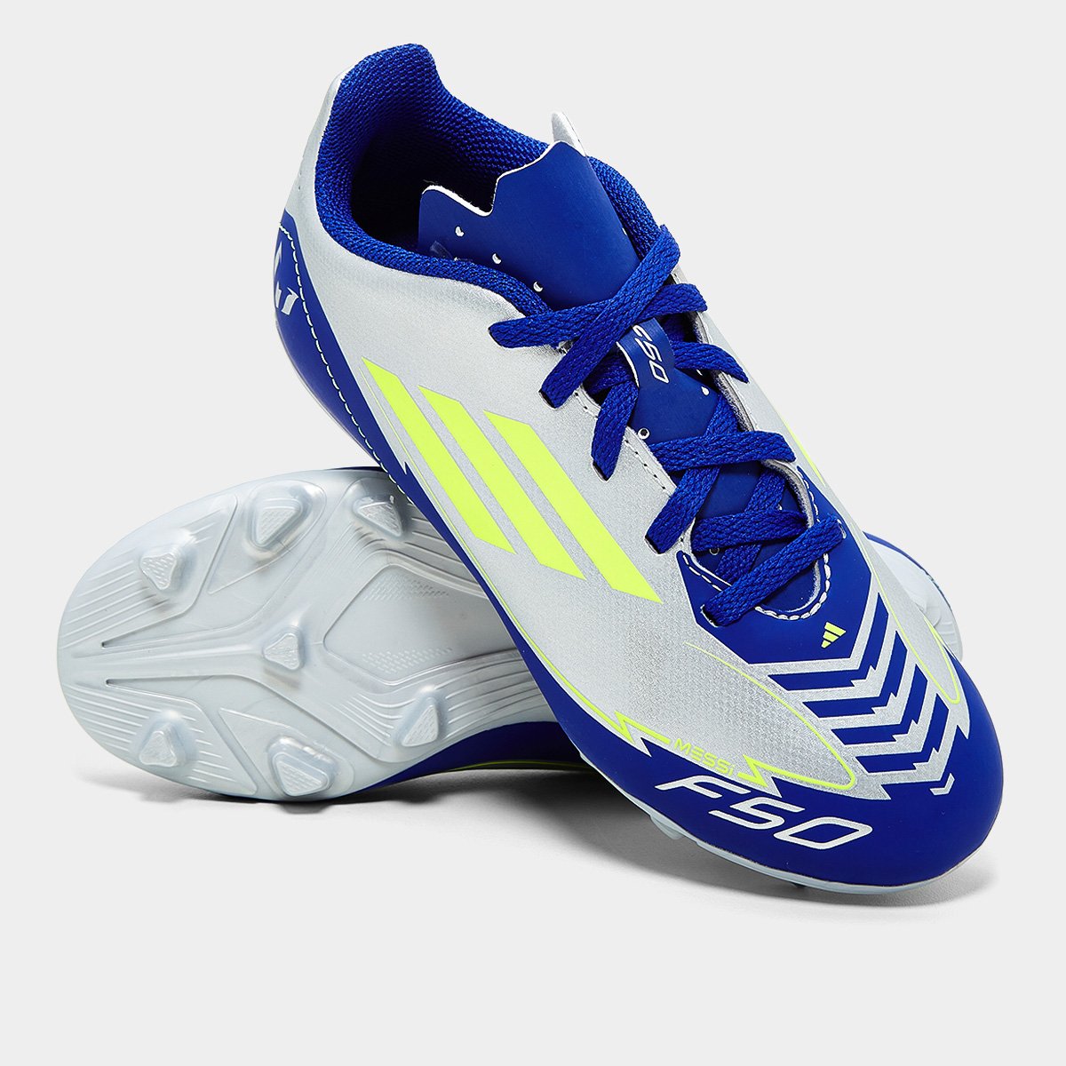 Chuteira Campo Infantil Adidas F50 Club Messi - Tam: 34 - 1