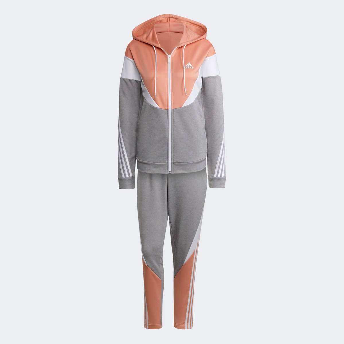 Conjunto Adidas Colorblock Feminino