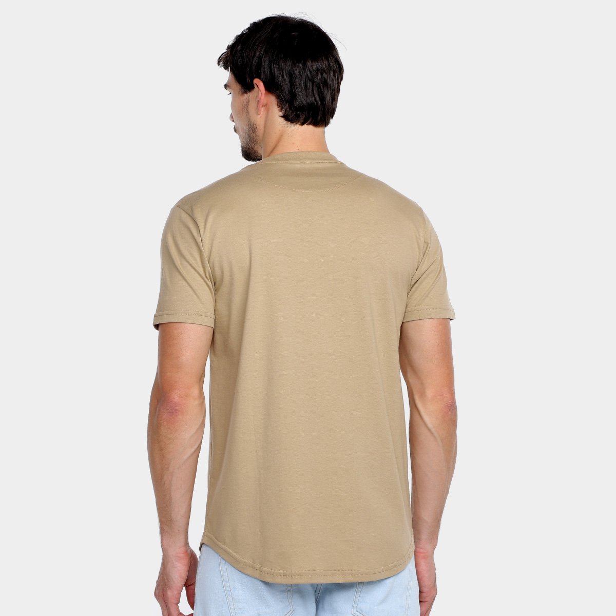 Kit Camiseta Industrie Itália Alongada Masculina - 2 Peças - Tam: M - 2