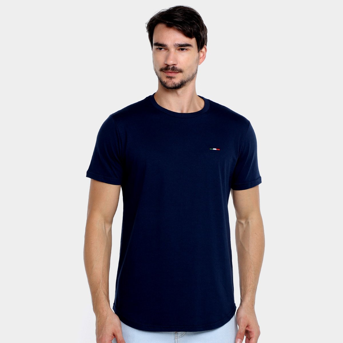 Kit Camiseta Industrie Itália Alongada Masculina - 2 Peças - Tam: M - 3