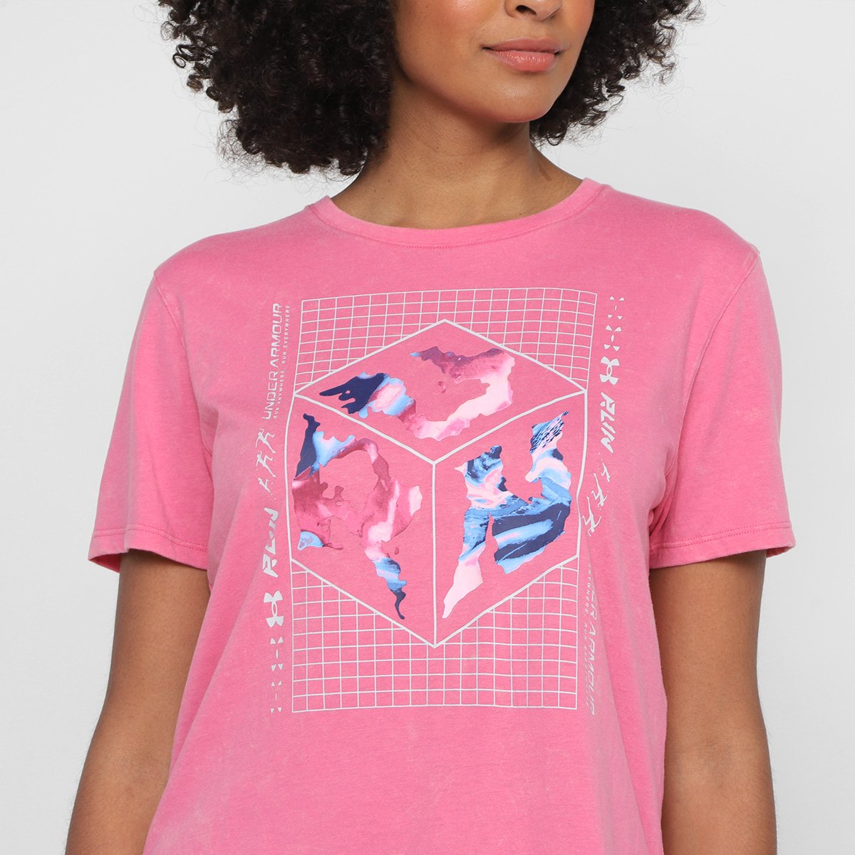 Camiseta Under Armour Run Anywhere Feminina - Tam: GG - 2