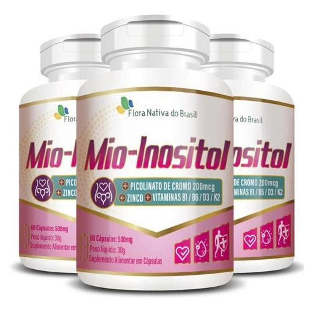 5 Mio Inositol  60 Cápsulas 500mg - sem