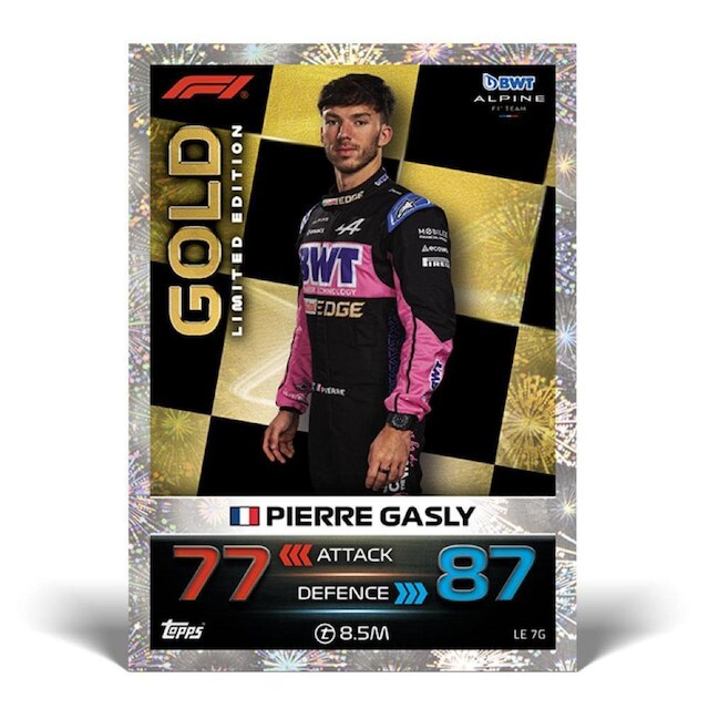 5 Pacotes de Card Turbo Attax Fórmula 1 2023 - Unitário - 10 Cards - IMPORTADO
