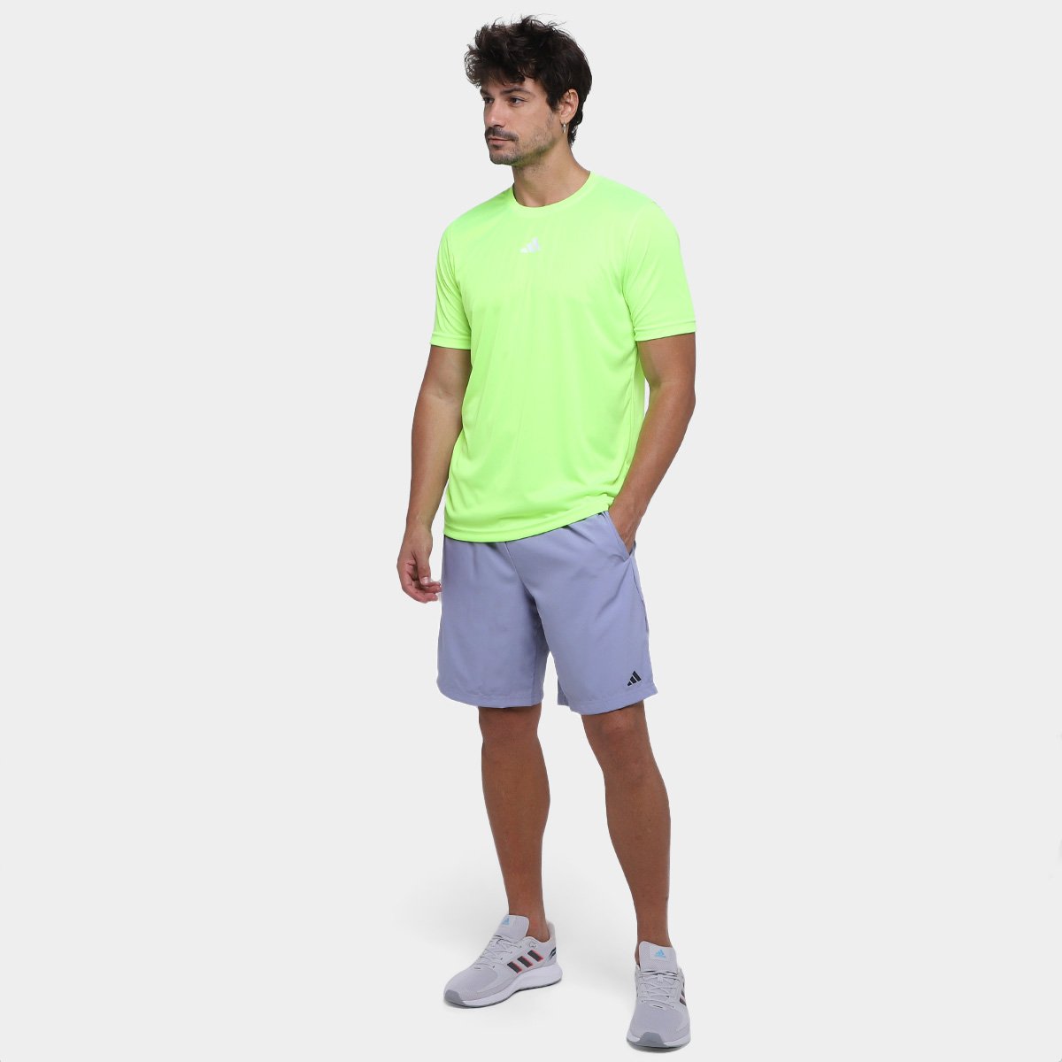 Short Adidas Plain Masculino - Tam: M - 3