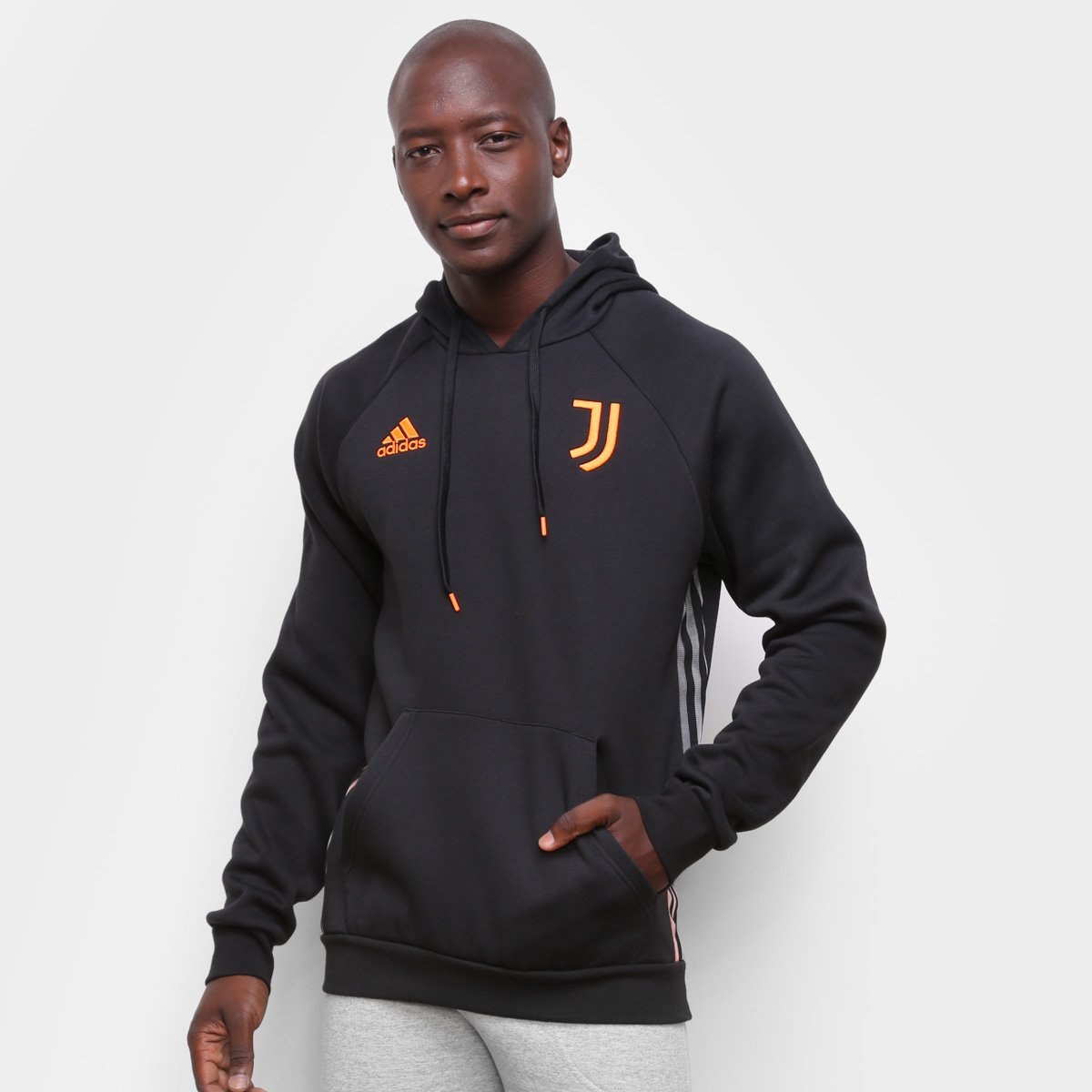 Moletom Juventus Adidas Viagem 21/22 Masculino - Tam: P