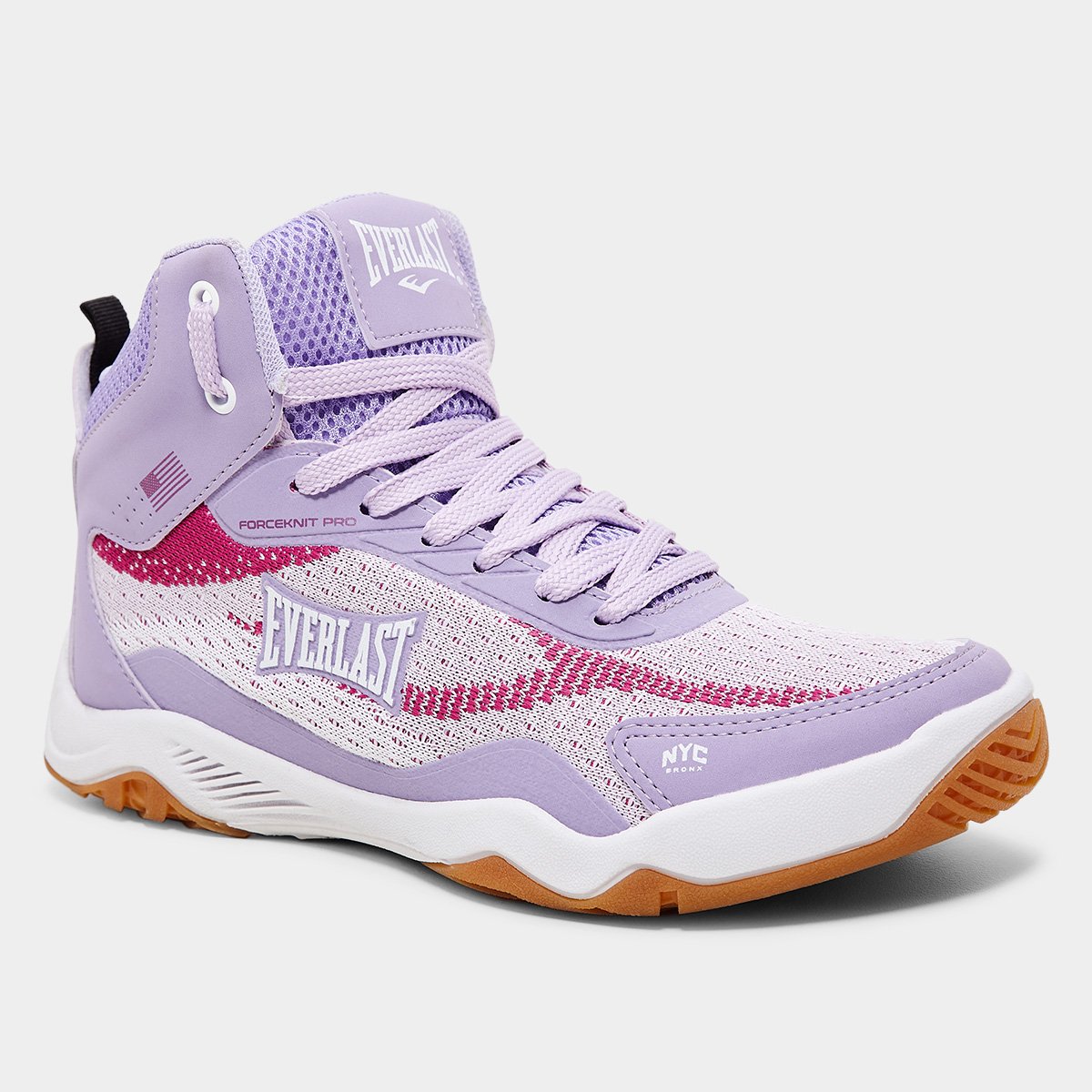 Tênis Cano Médio Everlast Forceknit Pro Feminino - Tam: 35 - 1