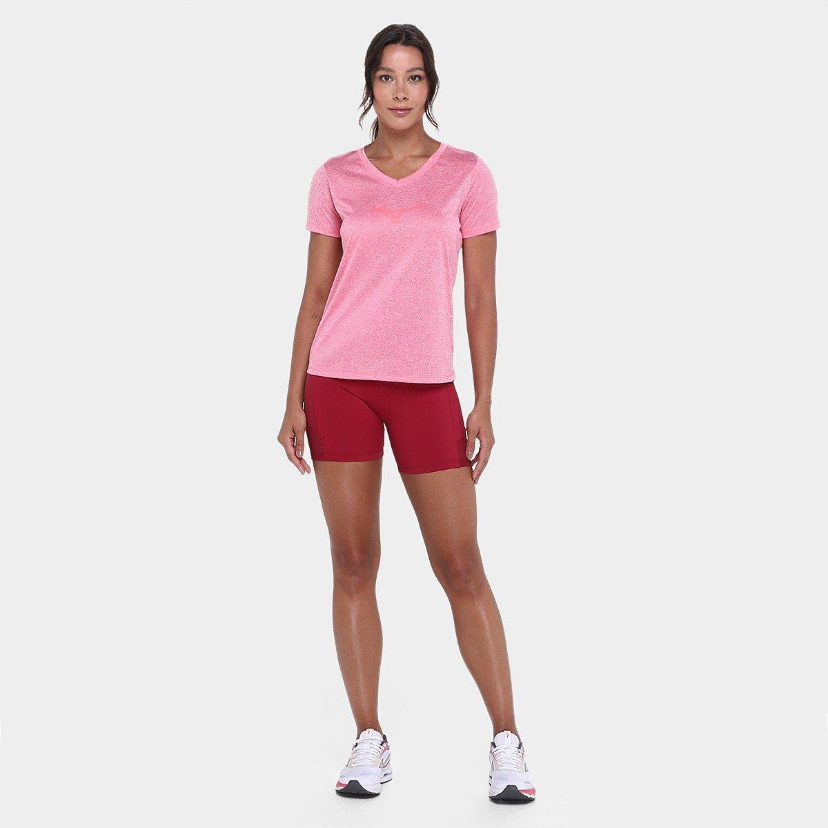 Camiseta Mizuno Spark Big Logo Feminina - Tam: M - 3