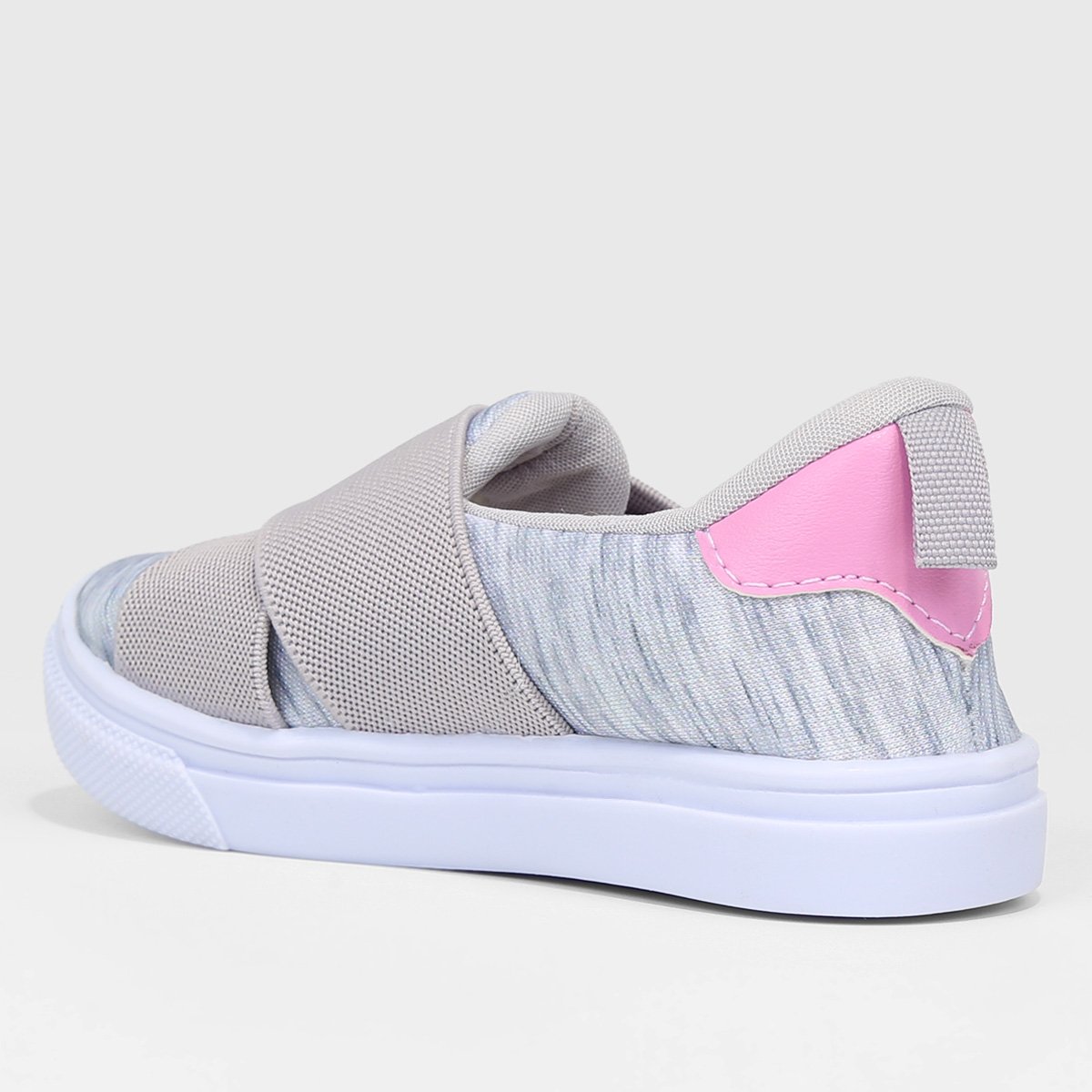 Tênis Slip On Infantil Kurz Style Cano Baixo Menina - Tam: 24 - 3