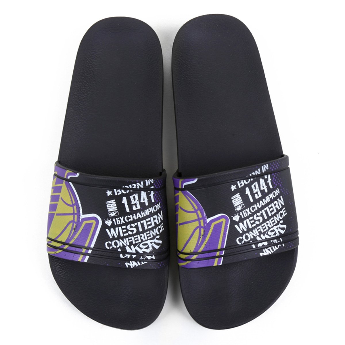 Chinelo Slide NBA Rider Full 86 Ad Masculino