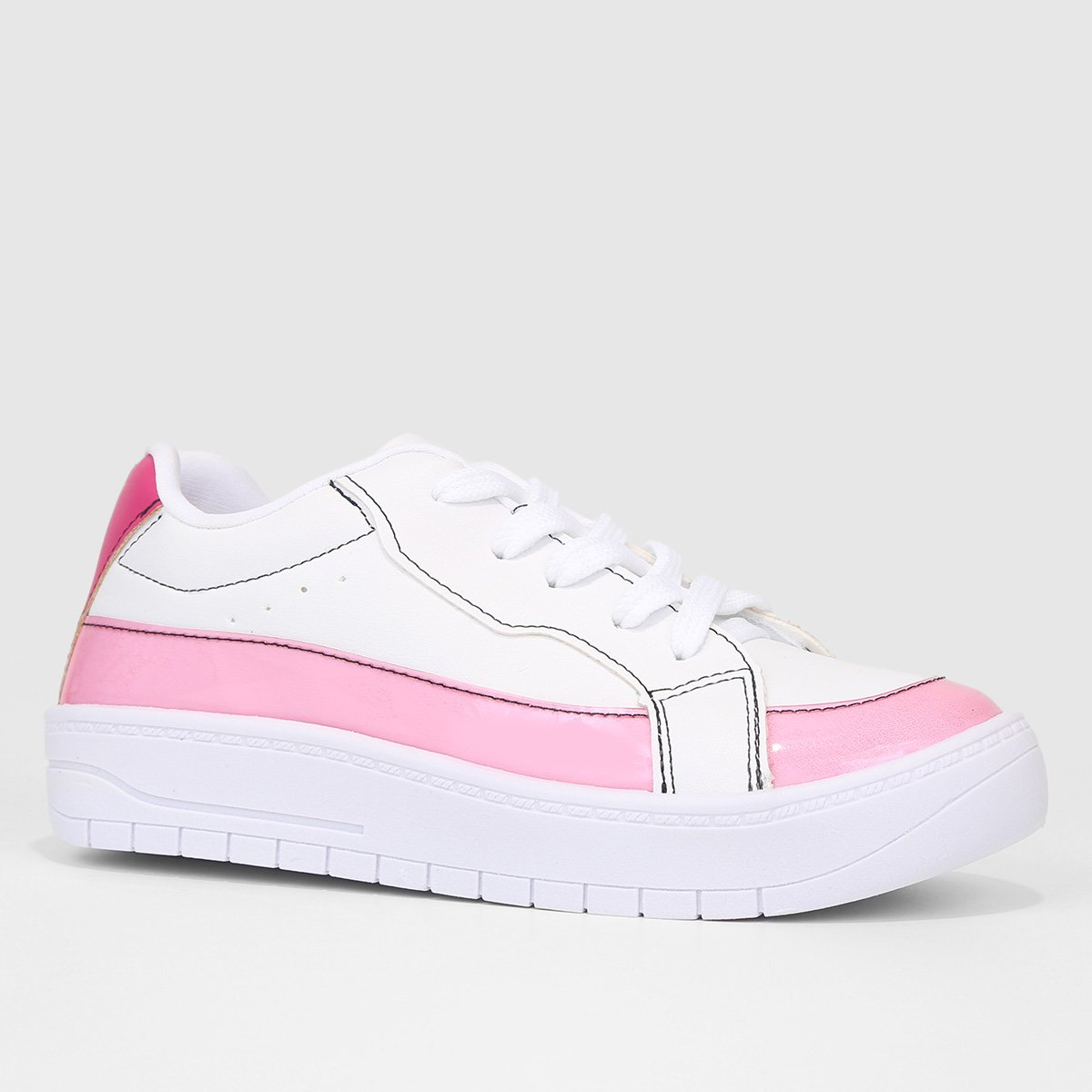 Tênis Infantil Menina Fashion Vinil - Tam: 29 - 1
