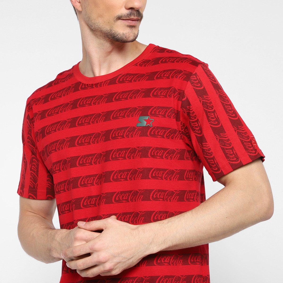 Camiseta Starter Coca-Cola Full Print Masculina - Tam: GG - 2