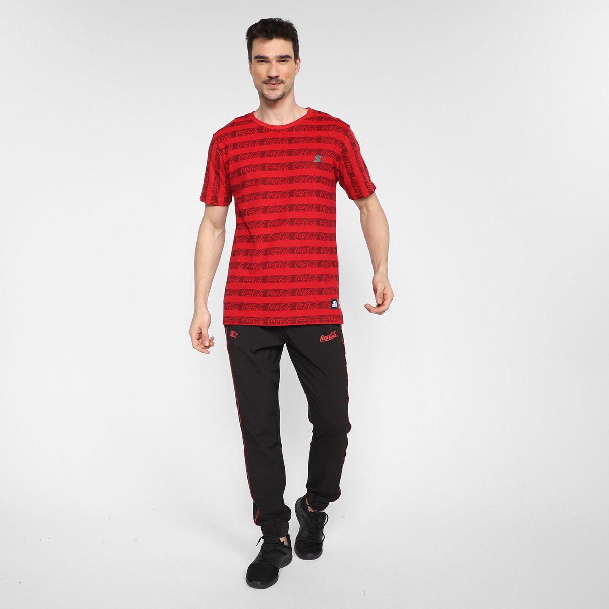 Camiseta Starter Coca-Cola Full Print Masculina - Tam: GG - 3