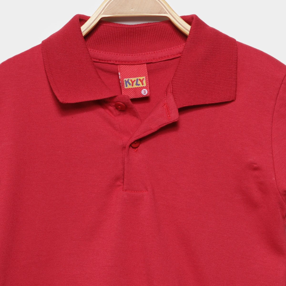 Camisa Polo Infantil Kyly Manga Curta Menino - Tam: 6A - 1