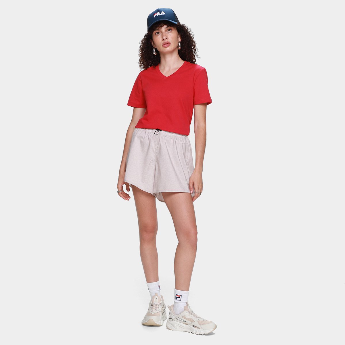 Camiseta Fila Basic Feminina - Tam: P - 3