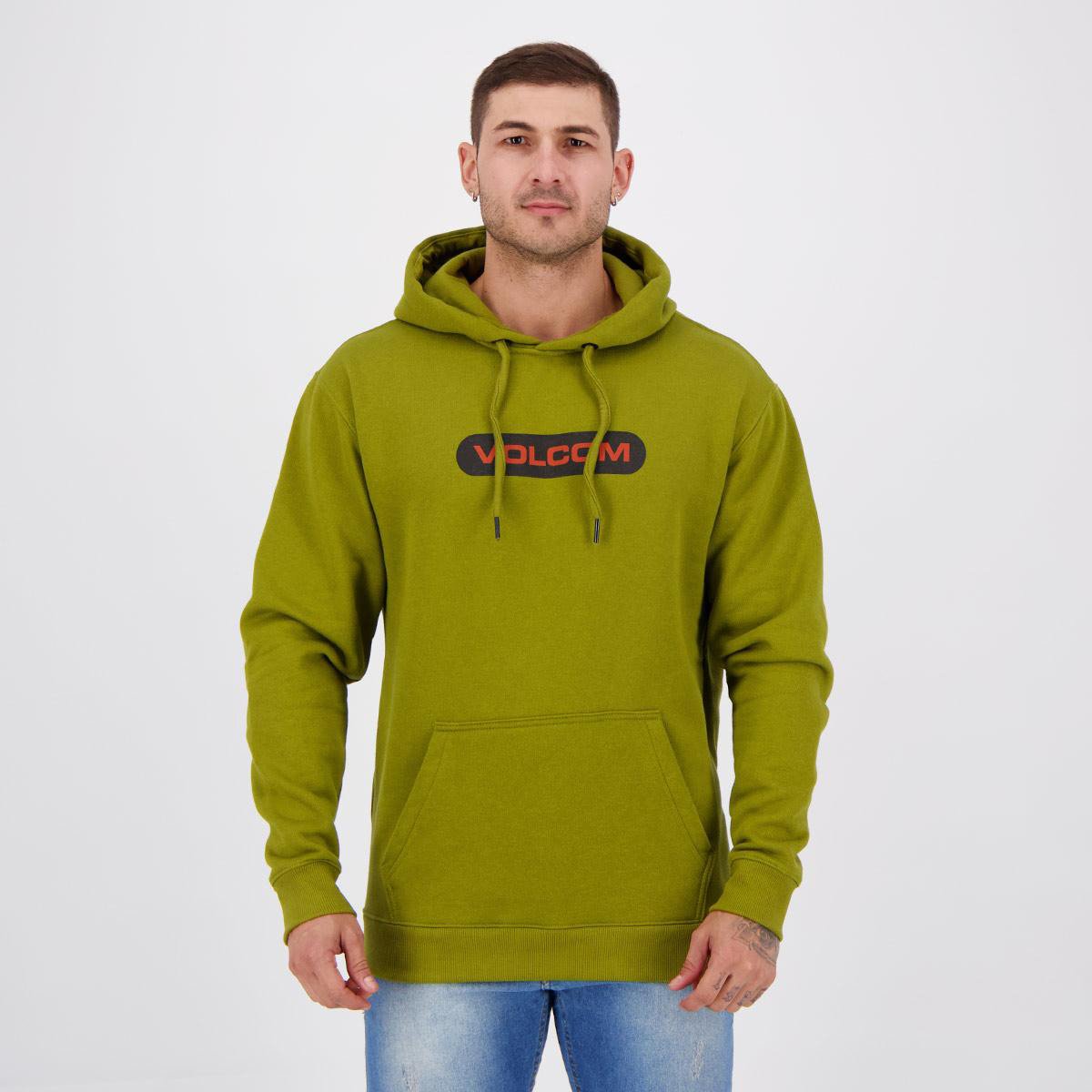 Moletom Volcom New Euro C/ Capuz Masculino