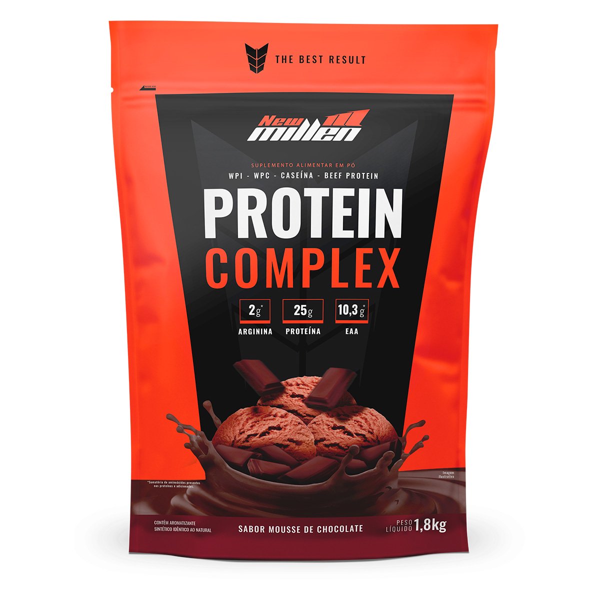 Protein Complex Stand Pouche New Millen Refil - 1.8Kg