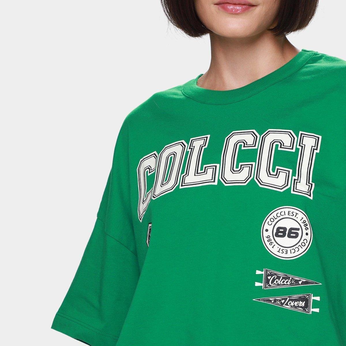Camiseta Cropped Colcci 1986 Feminina - Tam: M - 2