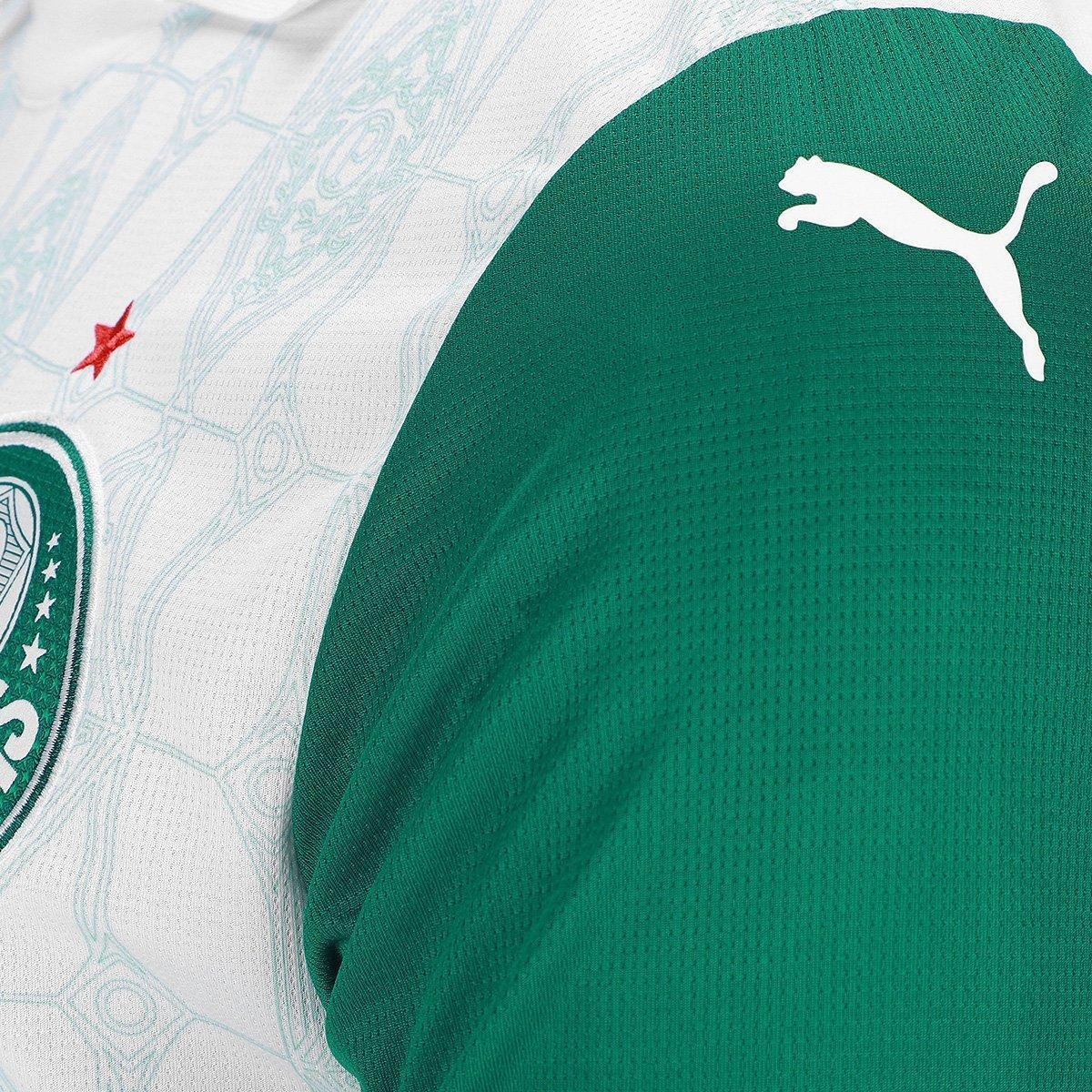 Camisa Manga Longa Palmeiras II 25/26 Torcedor Puma Masculina - Tam: P - 4