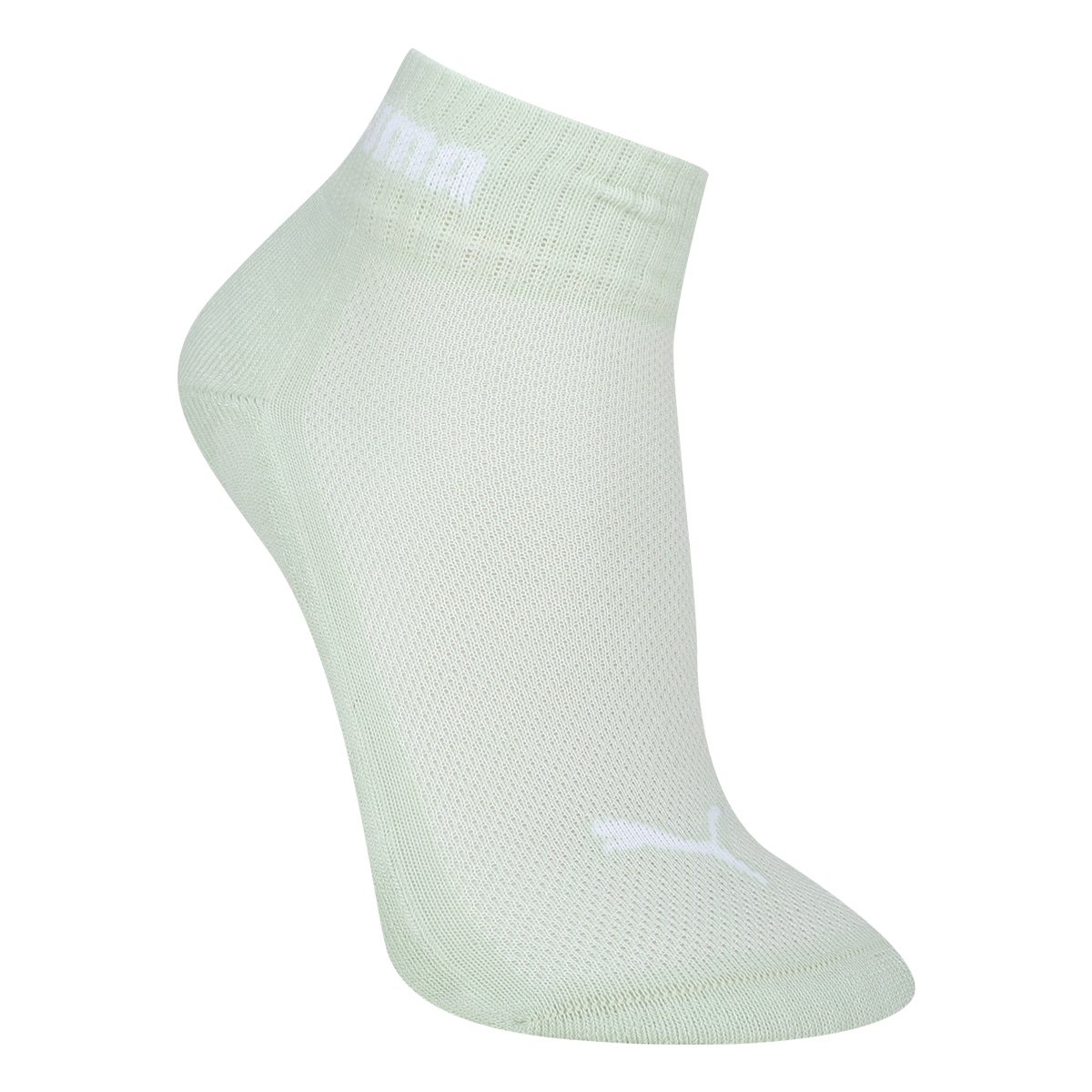 Kit Meia Puma Cano Baixo Esportiva 3 Pares Feminina - Tam: 34/39 - 3