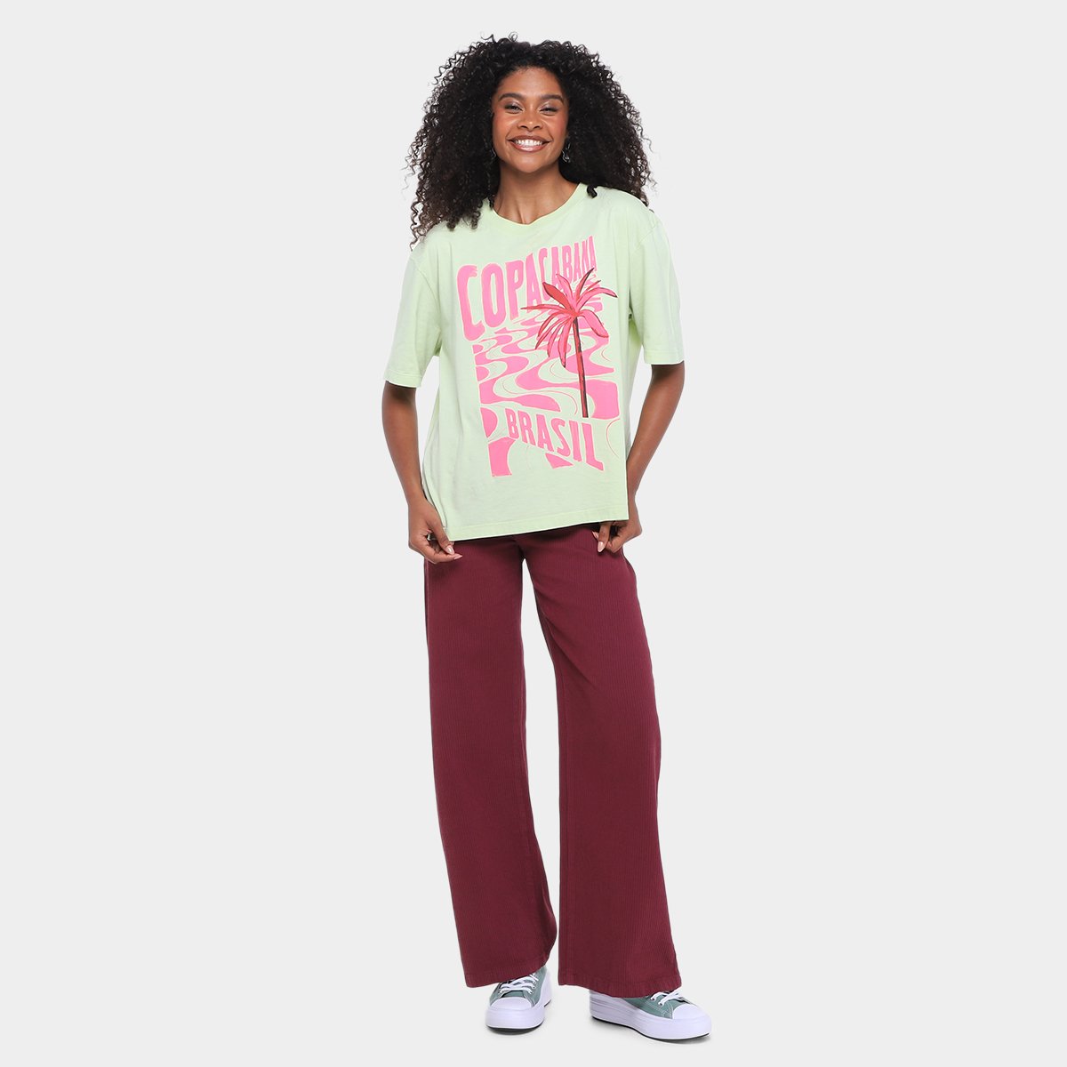 Camiseta Farm Ampla Copabrasil Feminina - Tam: M - 3