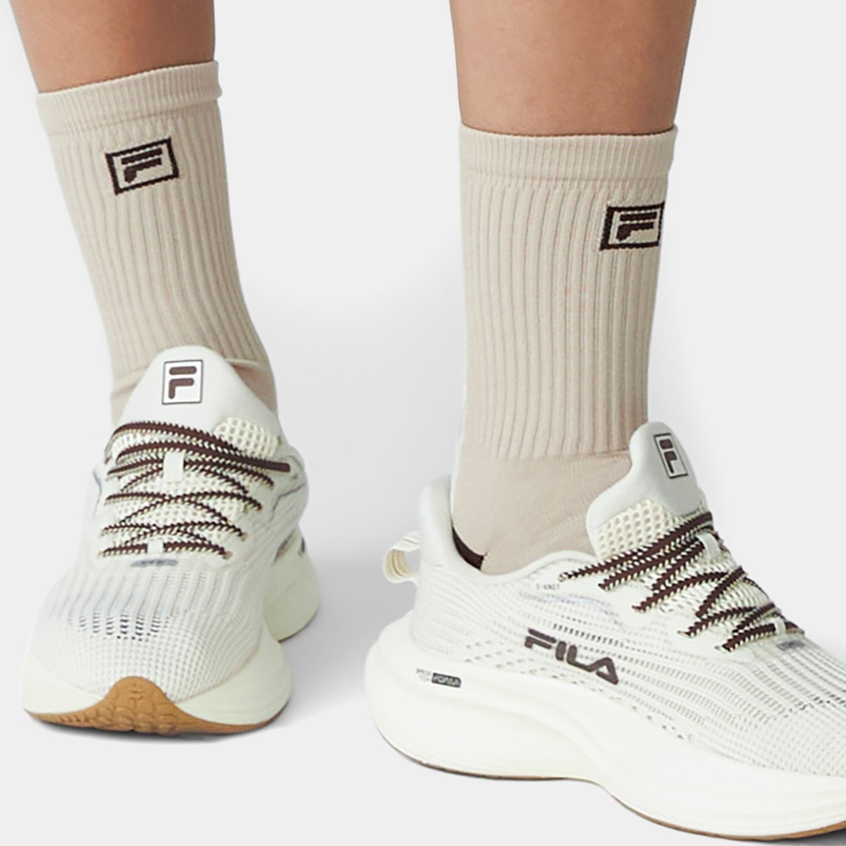 Kit Meia Fila Latte F-Box 2 Pares - Tam: 34/38 - 4