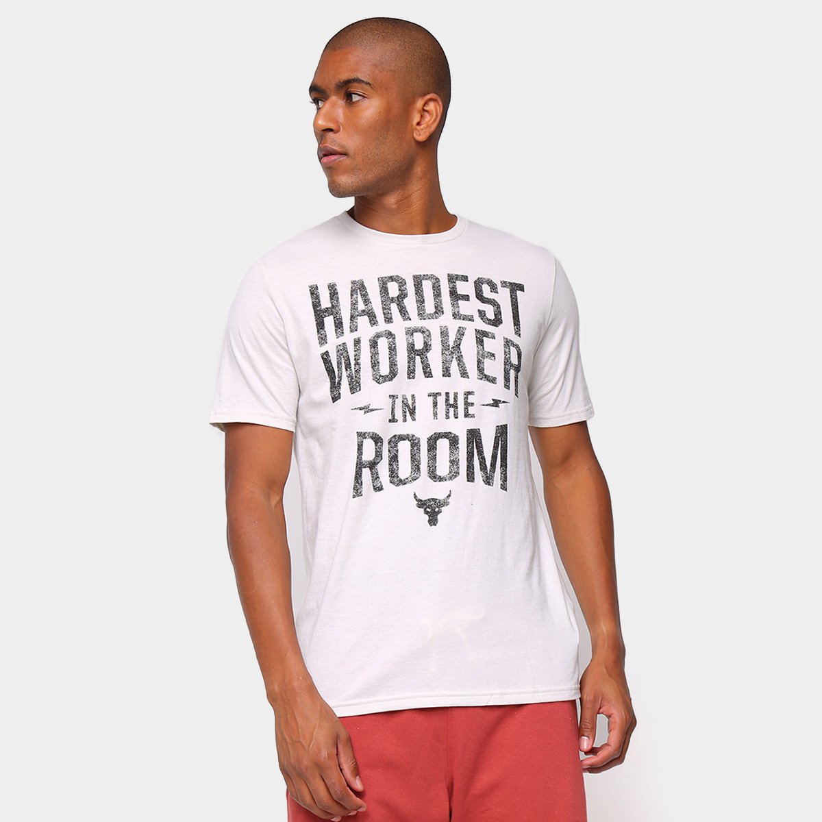 Camiseta Under Armour Project Rock Hard Masculina