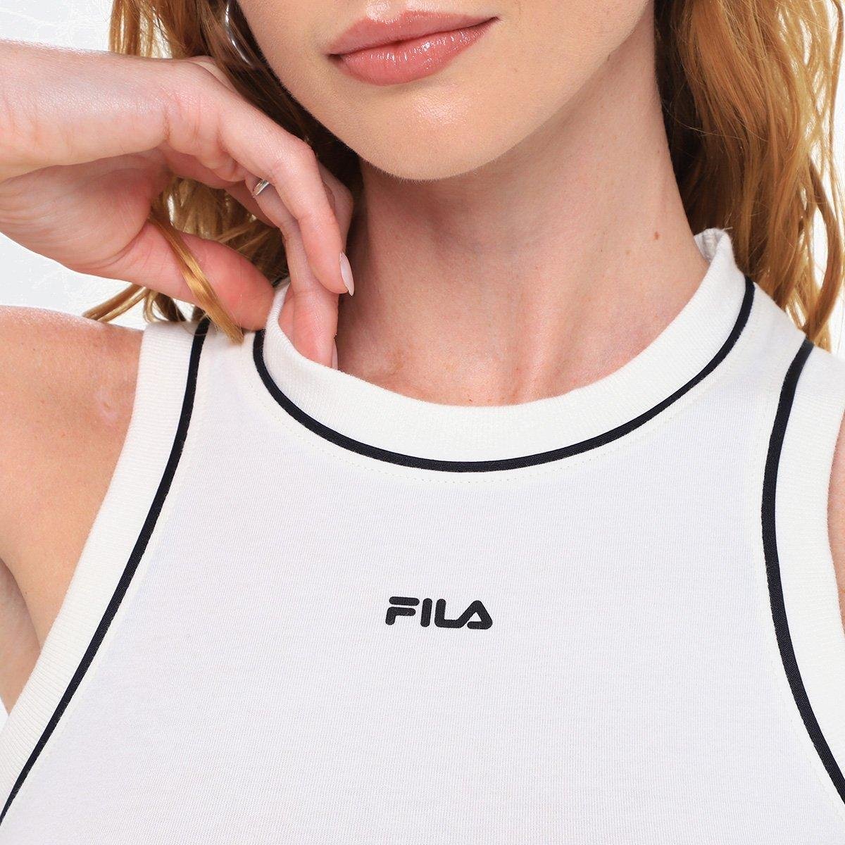 Regata Cropped Fila UC Slim Feminina - Tam: GG - 2