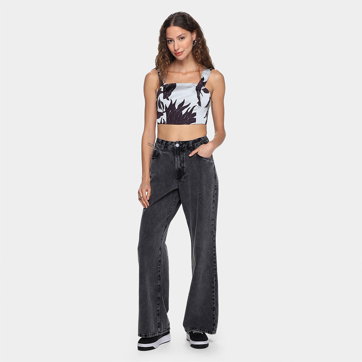 Top Morena Rosa com Amarração Feminino - Tam: P - 4