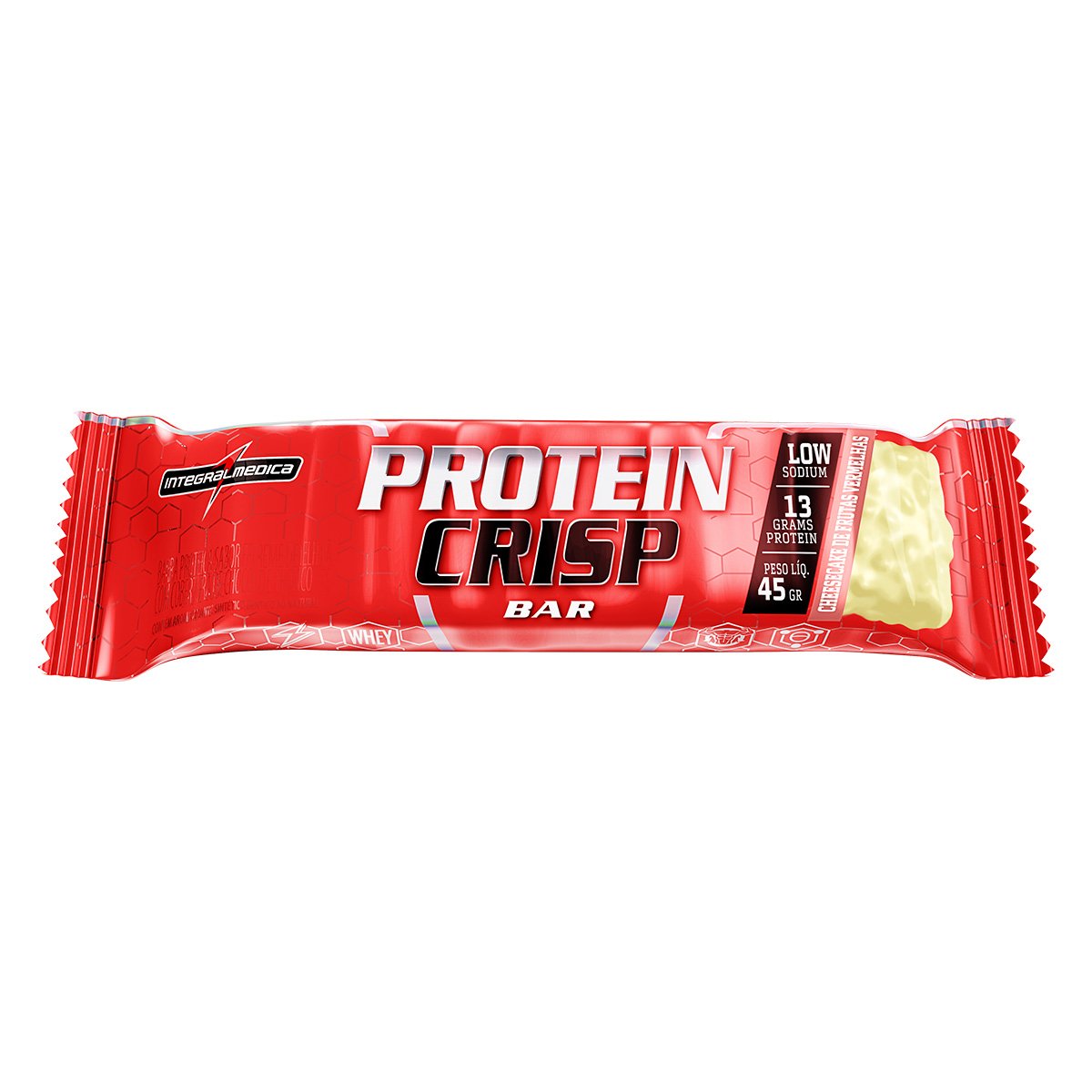 Protein Crisp Bar 12 barras - IntegralMédica