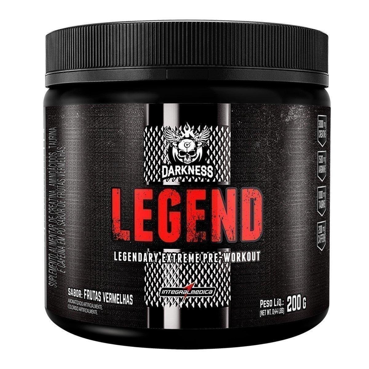 Pré-Treino Legend Darkness 200g - IntegralMédica
