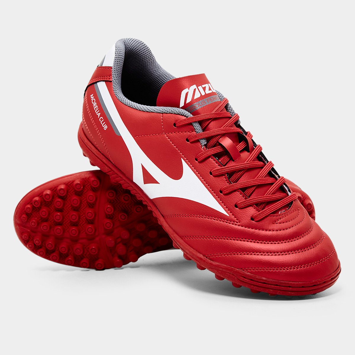 Chuteira Society Mizuno Morelia Club Unissex - Tam: 40 - 1