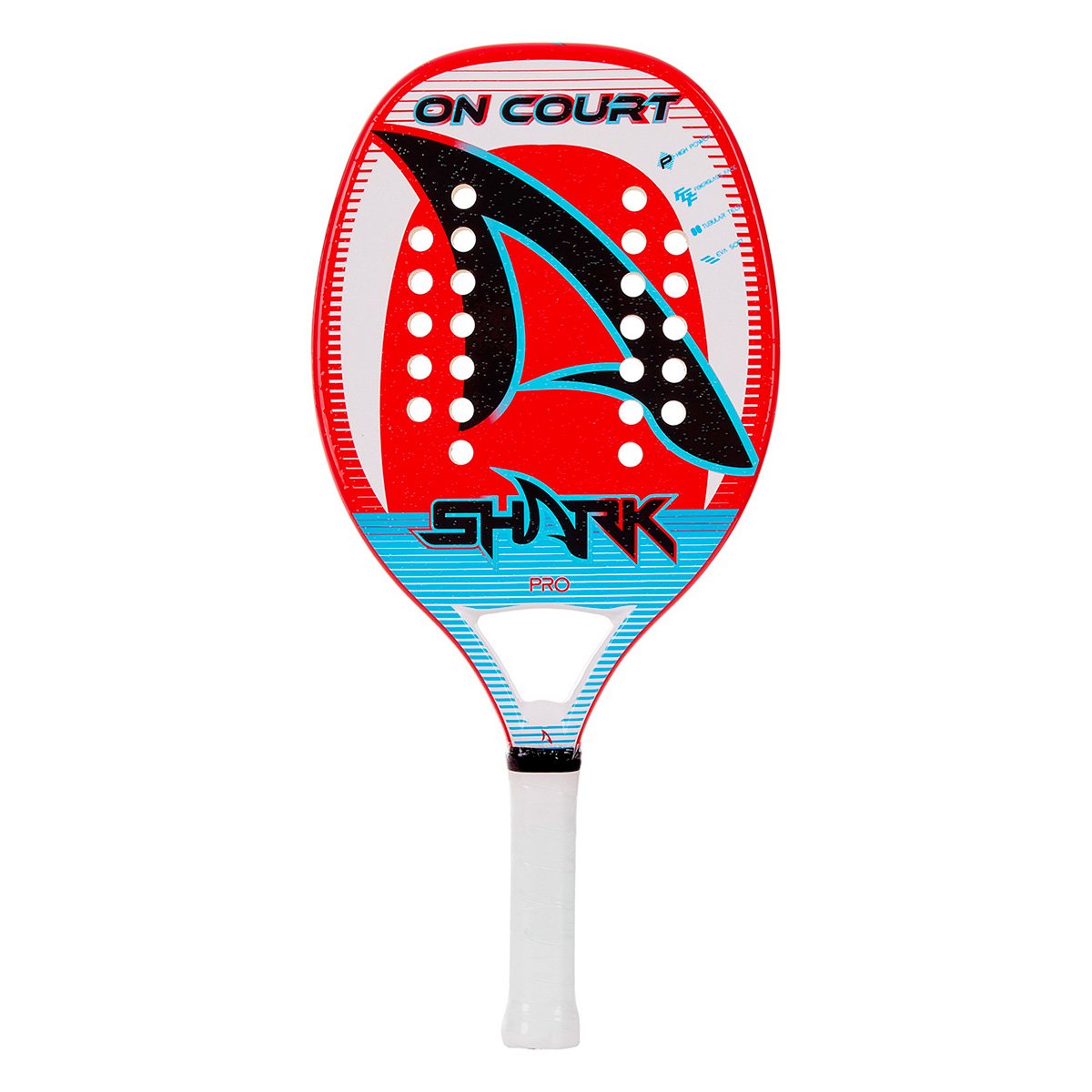 Raquete De Beach Tennis Shark On Court
