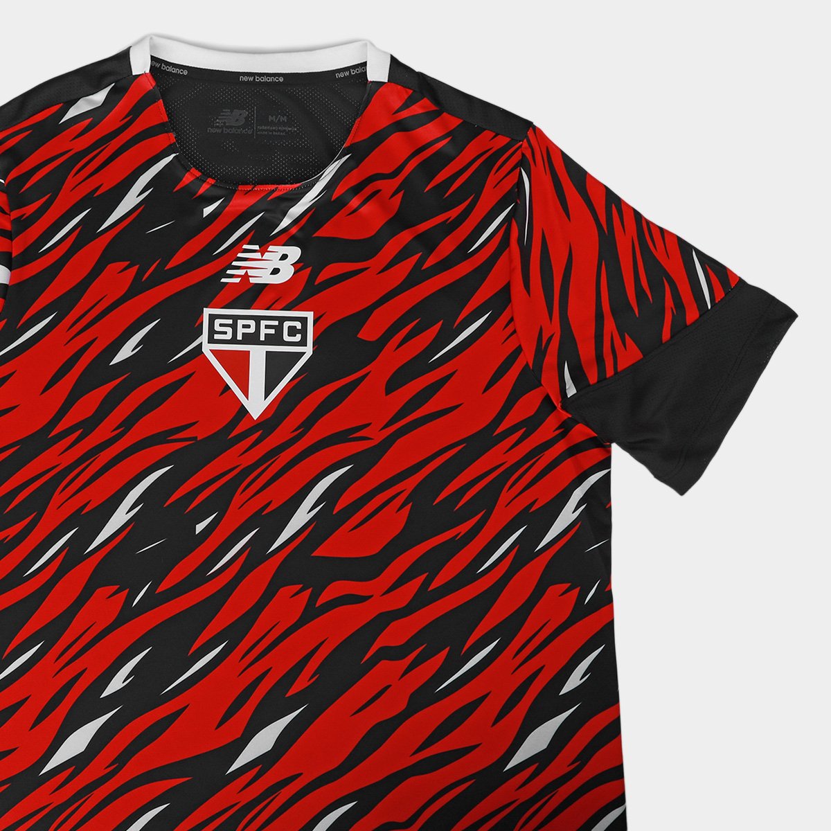 Camisa São Paulo 26/27 s/n Pré-Jogo New Balance Masculina - Tam: EGG - 5