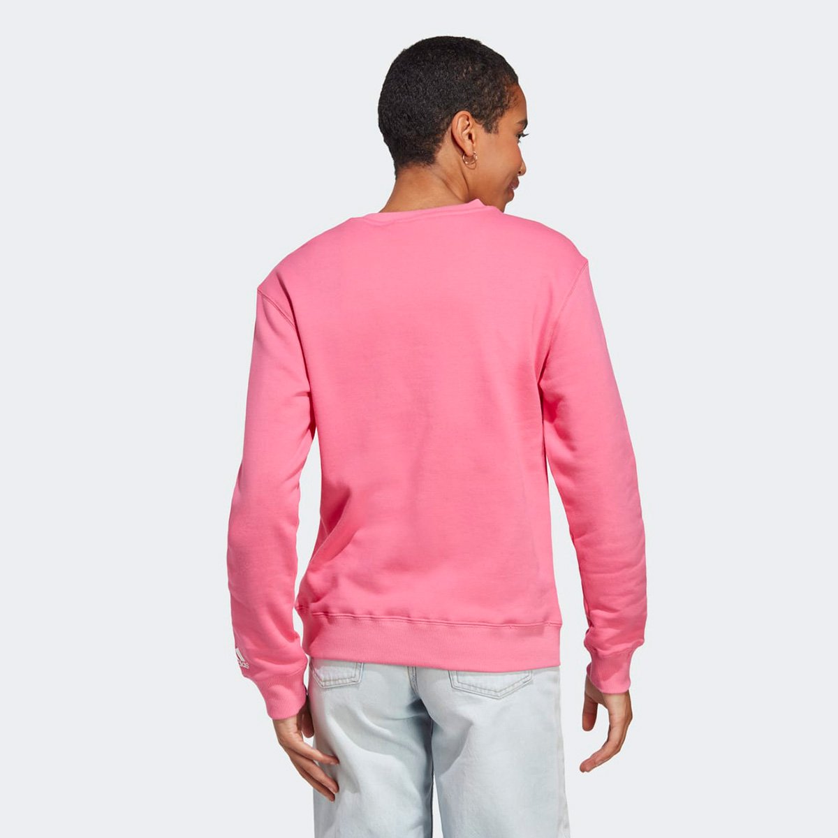 Moletom Adidas Logo Linear Feminino - Tam: P - 1