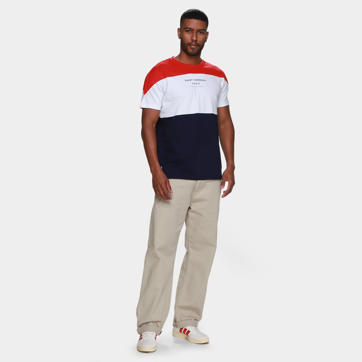 Kit Camiseta Industrie Coleção Masculina 2 Peças - Tam: P - 5