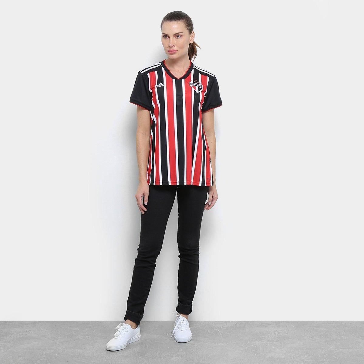 camisa sao paulo adidas feminina