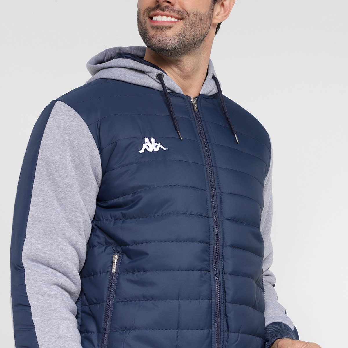 Jaqueta Kappa Craig C/ Capuz Masculina - Tam: GG - 2