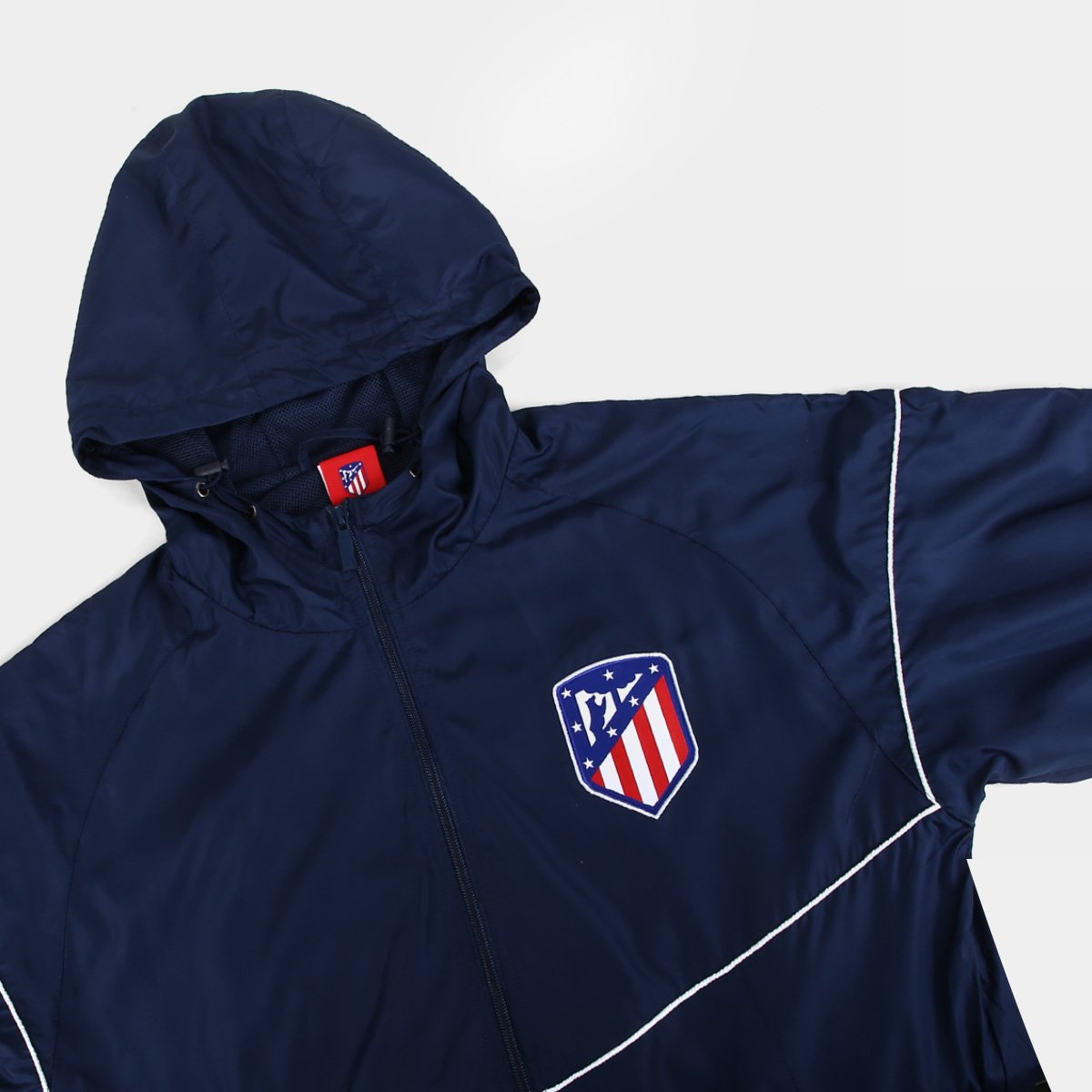 Jaqueta Atlético de Madrid Corta Vento  SPR C/ Capuz Masculina - Tam: P - 3