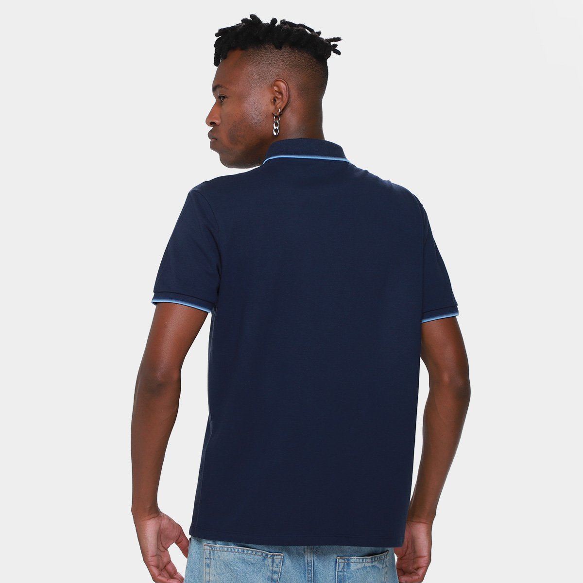 Camisa Polo Ellus Piquet Melange Classic Masculina - Tam: P - 1