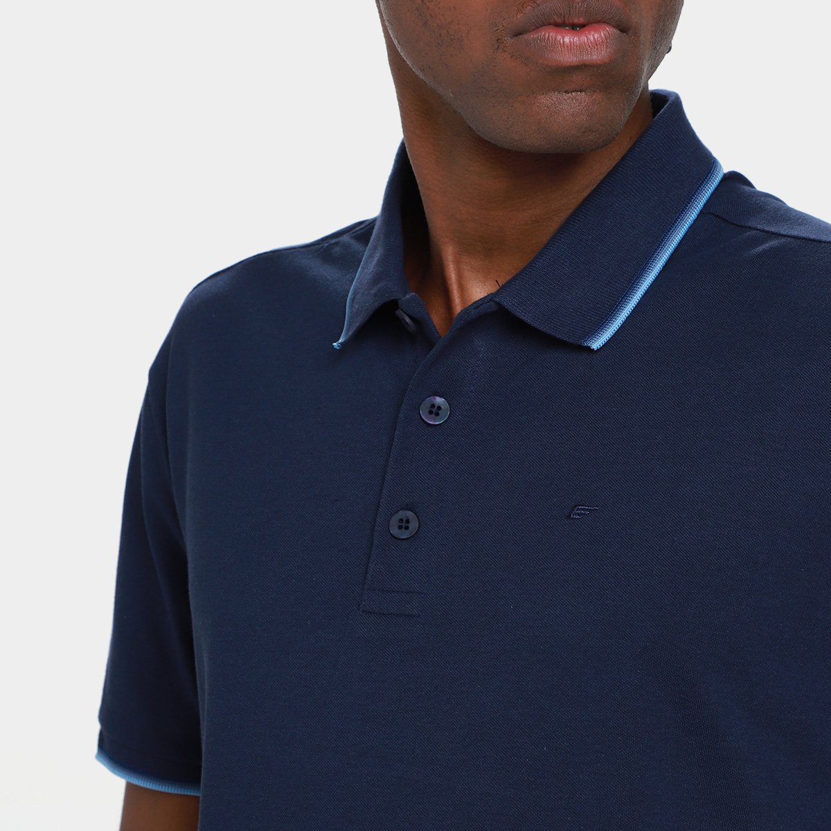 Camisa Polo Ellus Piquet Melange Classic Masculina - Tam: P - 2