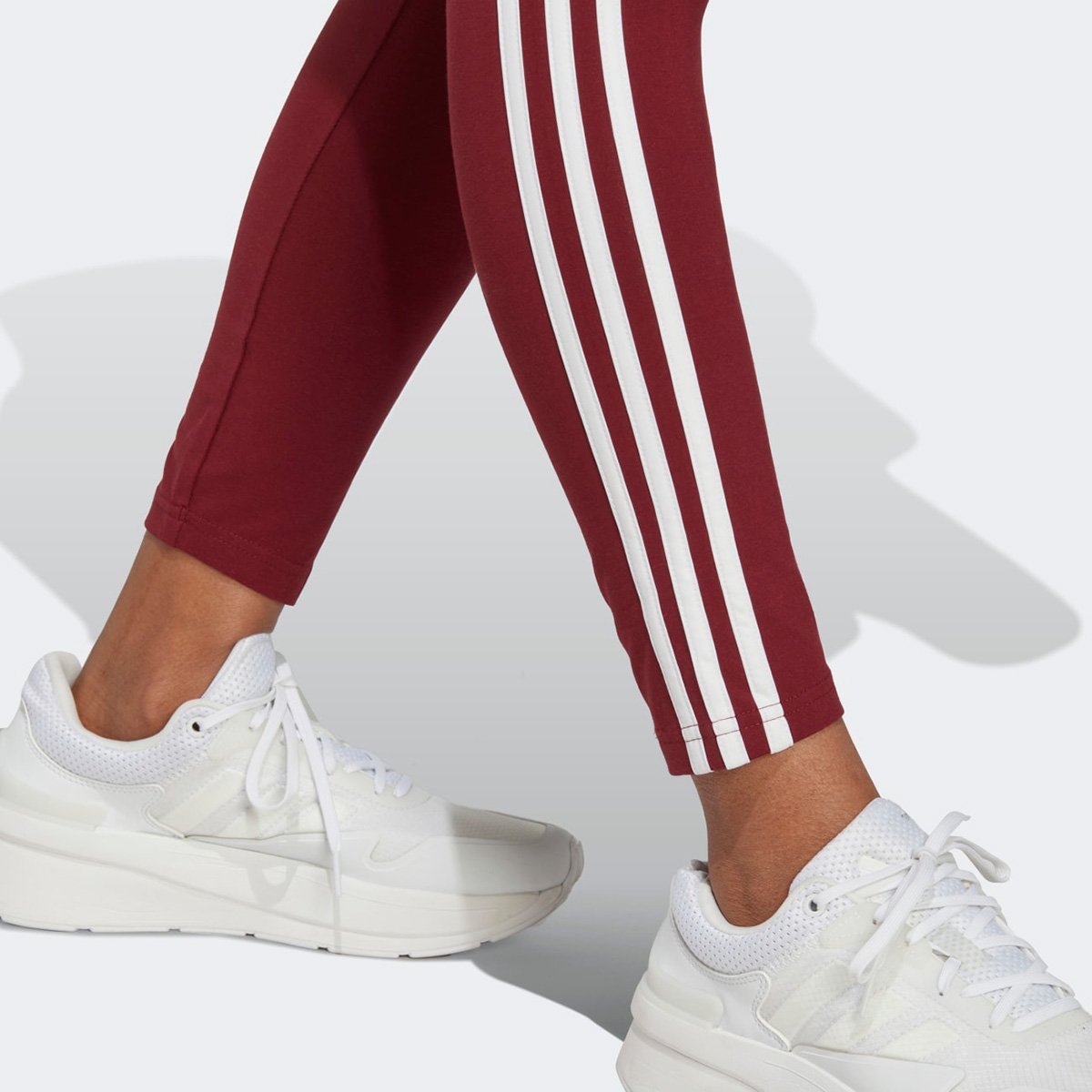 Calça Legging Adidas 3 Listras Hw Feminina - Tam: EP - 4