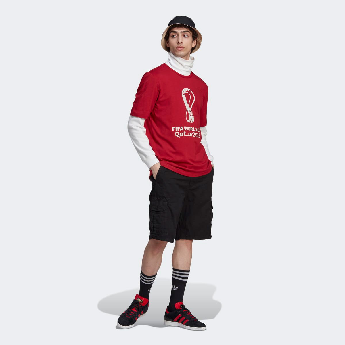 Camiseta Copa do Mundo 2022 Adidas Masculina - Tam: EGG - 5