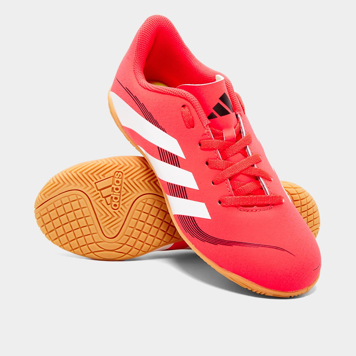 Chuteira Futsal Infantil Adidas Predator Artilheira 25 - Tam: 36 - 1