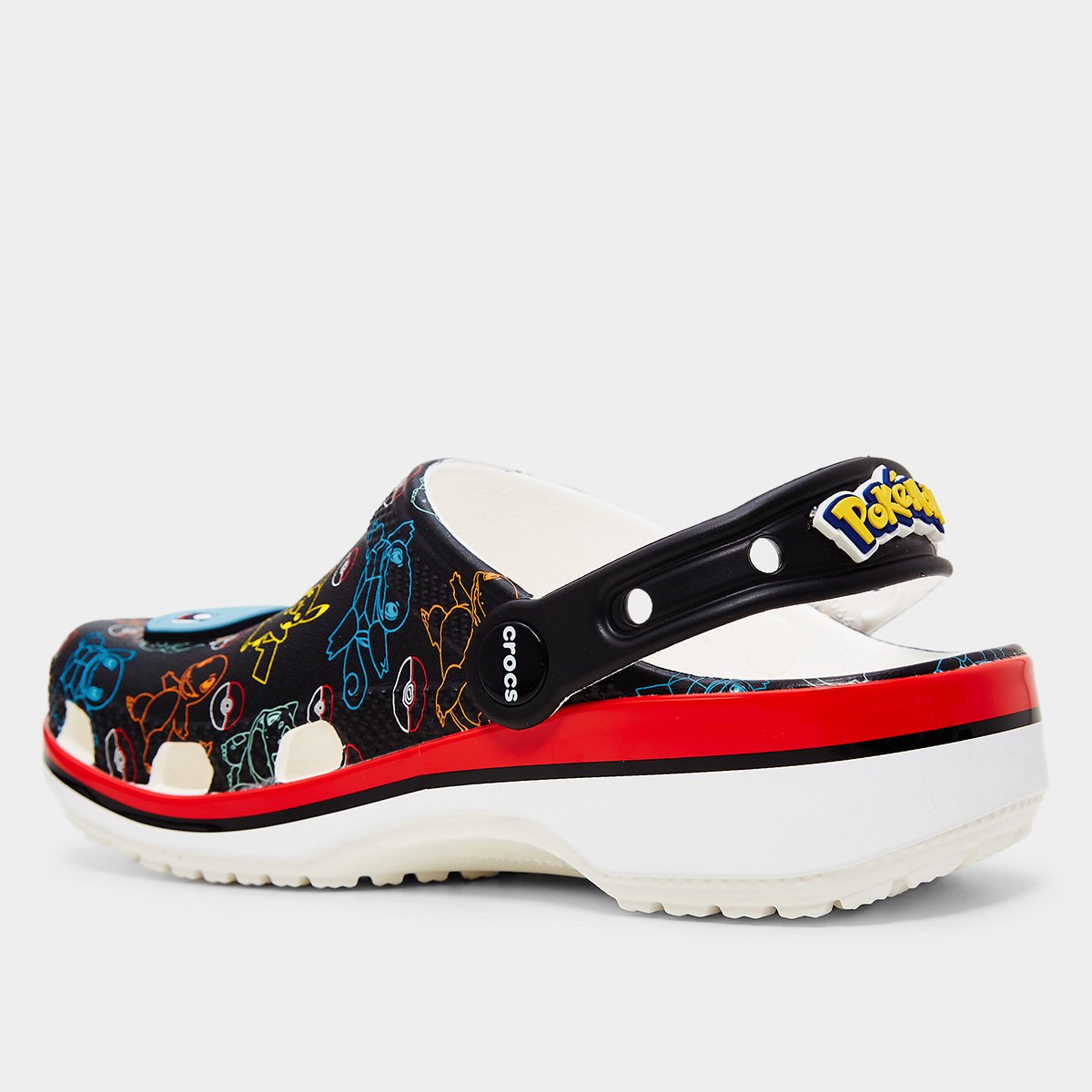 Crocs Infantil Pokemon Print Cls Clg T - Tam: 24 - 2