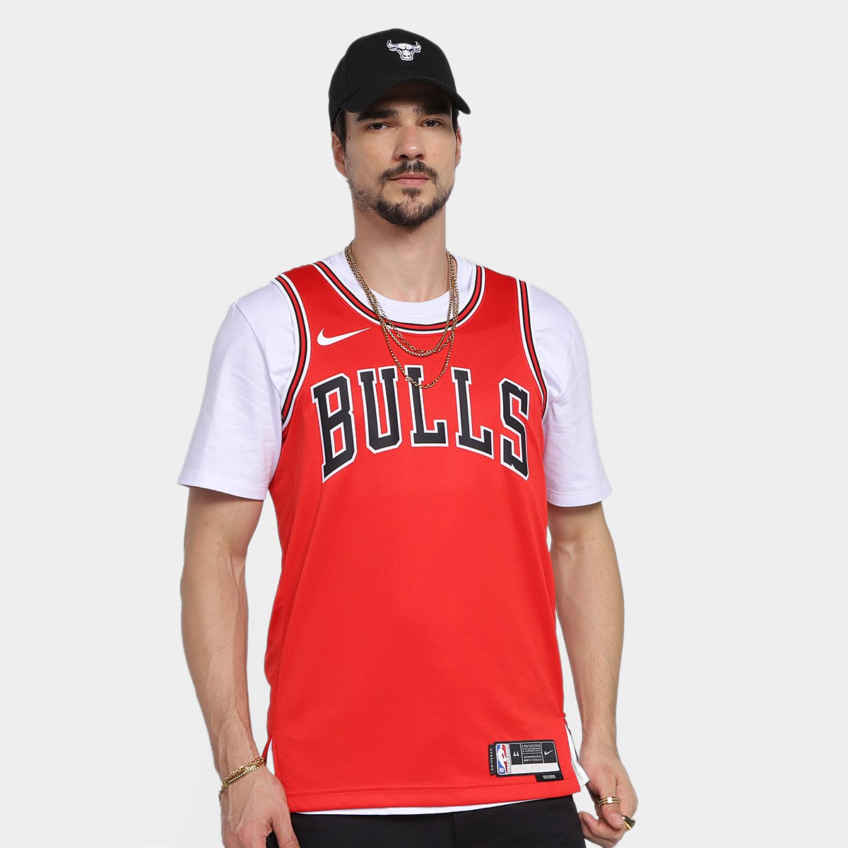 Camiseta NBA Nike Chicago Bulls Swingman Jersey Masculina