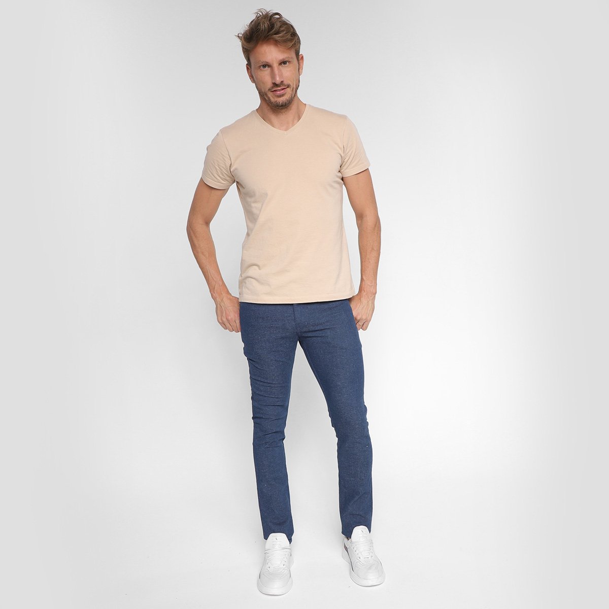 Calça Sarja Colcci Felipe Skinny Masculina - Tam: 42 - 1