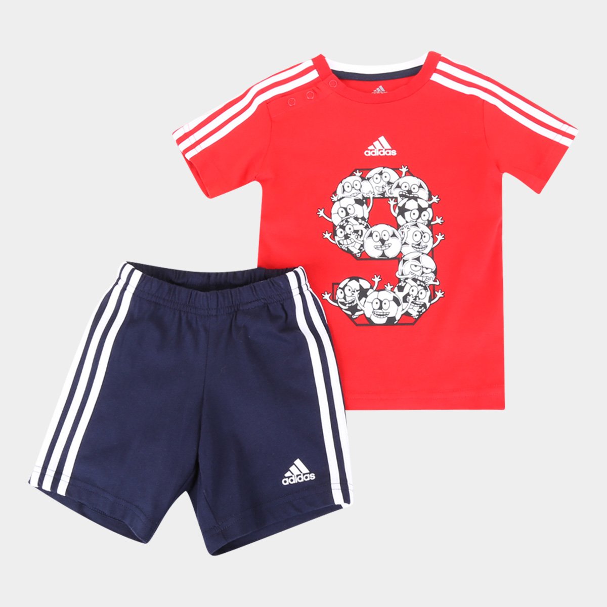 Agasalho Infantil Adidas I Lil 3S Sport Performance