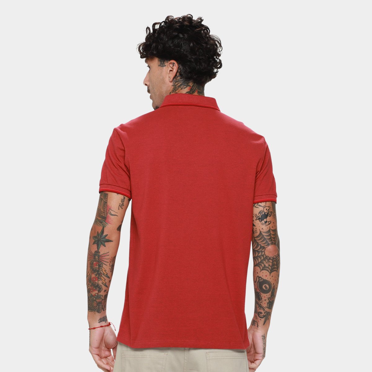 Camisa Polo Ellus Piquet Melange Classic Masculina - Tam: P - 1