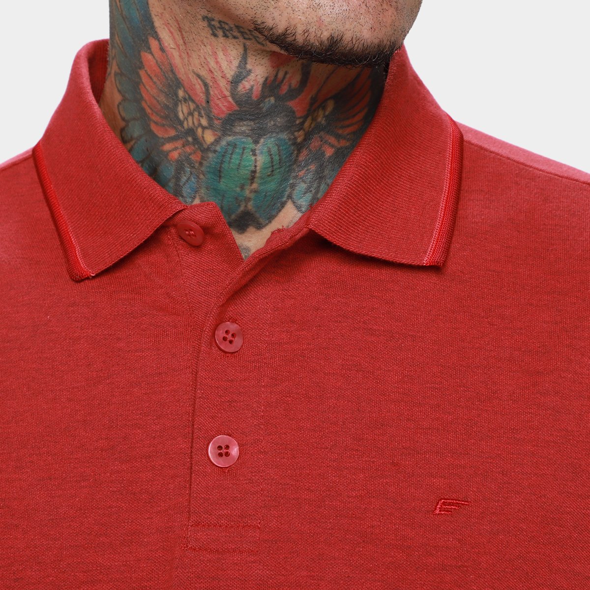 Camisa Polo Ellus Piquet Melange Classic Masculina - Tam: P - 2